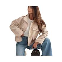 Casaco de Lã Feminino Solto - Cardigan Casual para Outono/Inverno Casaco de Lã Feminino Solto - Cardigan Casual para Outono/Inverno