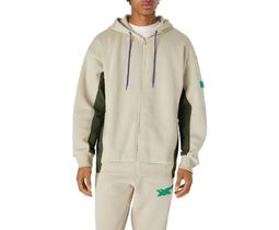 french terry zip moletom com capuz