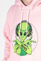 Casaco de Moletom ET Alien - Rosa Claro