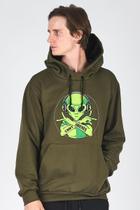 Casaco de Moletom ET Alien - Verde