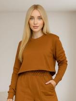Casaco de Moletom Feminino Blusa de Inverno Manga Longa Moletinho - c9 SAMANTHA Casaco de Moletom Feminino Blusa de Inverno Manga Longa Moletinho - c9 SAMANTHA