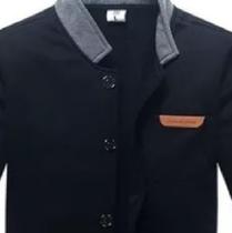 Casaco de Moletom Masculino Slim Preto
