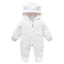 Casaco de neve Mokitoni Infant Boy Bear de lã de 6 a 9 meses