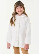 Casaco de Pelo Safira Trick Nick branco