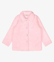 Casaco de Pelo Safira Trick Nick Rosa