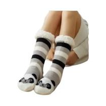 Casaco de Pelúcia Feminino para Inverno - Pinguim, Veado, Urso - Quentinho e Acolhedor
