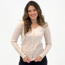 Casaco Dyordhana Cardigan com Botão Feminino Casaco Dyordhana Cardigan com Botão Feminino
