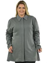 Casaco elegância plus size fenomenal