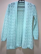 Casaco em linha vazado