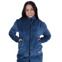 Casaco esportivo unissex plush gola alta bolsos ziper orbis Casaco esportivo unissex plush gola alta bolsos ziper orbis