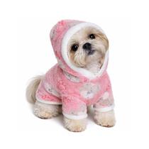 Casaco Estampado para Animais de Estimação - Rosa Cor:Rosa2XLTamanho:2XL