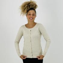 Casaco Facinelli Cardigan Básico Feminino