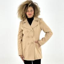 Casaco Facinelli Médio Casual Feminino Casaco Facinelli Médio Casual Feminino