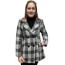 Casaco facinelli médio feminino ref: fac610271 Casaco facinelli médio feminino ref: fac610271