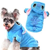 Casaco fantasia stitch disney roupa pet cachorro gato - DOG E CO