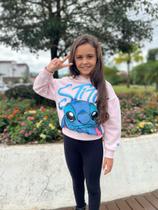 Casaco Felpado Com Capuz Stitch Fofinho Animê Casaco Felpado Com Capuz Stitch Fofinho Animê