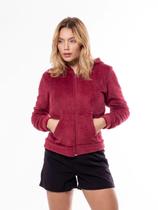 Casaco Feminina De Sherpa Double Jaqueta Quente Blu-007