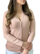 Casaco Feminino Aberto Inverno Blusa De Frio Moda
