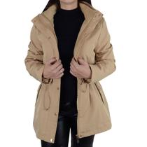 Casaco Feminino Alpelo Fleece Bege Caramelo 2 Peças - 206000