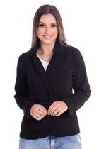 Casaco Feminino em Malha Crepe Casaco Feminino em Malha Crepe