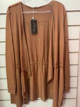 Casaco Feminino em Suede