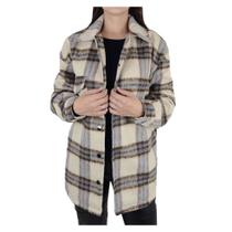 Casaco Feminino Facinelli By Mooncity Over Bege Areia - 6102