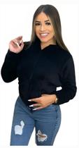 Casaco Feminino Inverno Teddy Blusa De Frio Pelúcia Capuz
