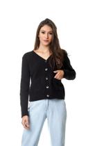 Casaco feminino inverno tricot- 349 mimo malhas