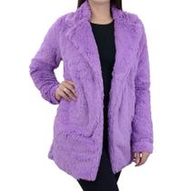 Casaco Feminino Linha Leve Pele Lilás - 5608