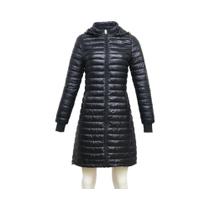 Casaco Feminino Longo e Quente com Capuz - Ultraleve para Inverno Casaco Feminino Longo e Quente com Capuz - Ultraleve para Inverno