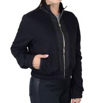 Casaco Feminino Olho Fatal Moletom Gola Alta Preto - 601308