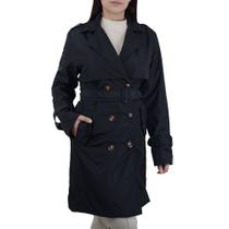 Casaco Feminino Pellini Longo Preto - GD13641 Casaco Feminino Pellini Longo Preto - GD13641
