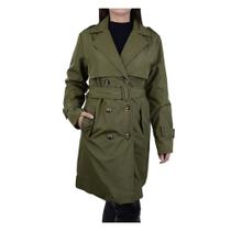 Casaco Feminino Pellini Longo Verde - GD13641 Casaco Feminino Pellini Longo Verde - GD13641