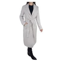 Casaco Feminino Pellini ML Longo Bege Claro - PL8903