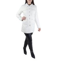 Casaco Feminino Pellini Xadrez Branco - GD4319