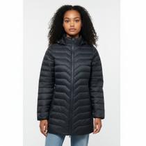Casaco Feminino Pluma de Pato Alpelo Pesponto Preto 20500057 - Preto 40
