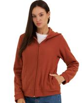 Casaco Feminino Plush Bouclê Peluciado Moda Inverno Slim 10624A
