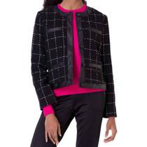 Casaco Feminino Seiki Tweed Preto - 210128