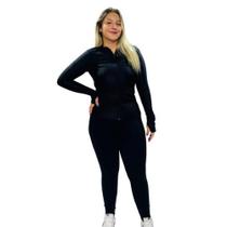 Casaco fitness Zipper e dedinho