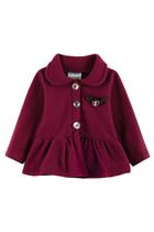 Casaco Gola Soft Infantil Menina Blusa De Frio Inverno