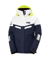 Casaco Helly-Hansen Pier 4.0 impermeável feminino azul marinho L
