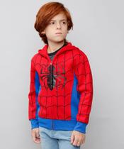 Casaco homem aranha infantil