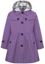 Casaco impermeável Betusline Girl Windbreaker roxo 11-12Y