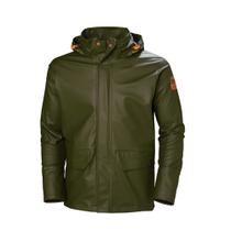 Casaco impermeável Helly-Hansen Gale para homens 470 Olive - S Casaco impermeável Helly-Hansen Gale para homens 470 Olive - S