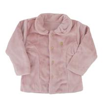 Casaco Infantil Feminino Sonho Mágico Pelúcia Rosê - 210404