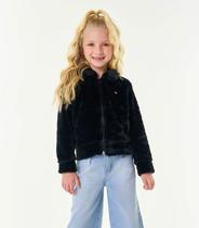 Casaco Infantil Feminino Trick Nick Preto Casaco Infantil Feminino Trick Nick Preto