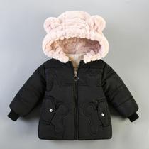 Casaco infantil inverno blusa de frio grossa jaqueta quente sobretudo Atutti-flor