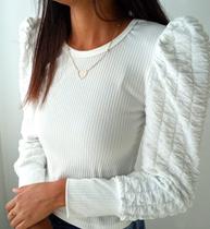 Casaco Infantil Menina Malha Canelada Blusa Frio Inverno