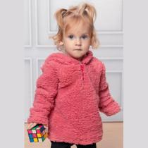 Casaco Infantil Menino Inverno Teddy Blusa De Frio Abrigo