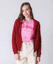 Casaco Infantil Moletom Flanelado Marisa Tam 10 a 16 V-50051 Casaco Infantil Moletom Flanelado Marisa Tam 10 a 16 V-50051